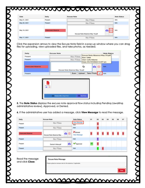 Attendance Page 2